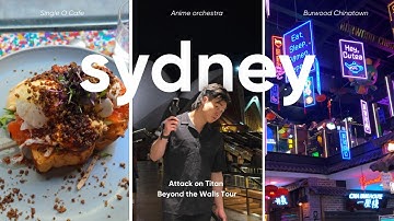 Sydney Trip | Attack on Titan Beyond the Walls Tour 2025