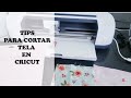 Tips para CORTAR TELA EN CRICUT Hacemos pruebas en la cricut explore air 2 y en la Cricut Maker