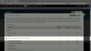 97. What permissions are and how to modify them (a Drupal how-to)