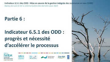 SDG 651 2023 Monitoring Overview (French) Part 6: Indicator progress
