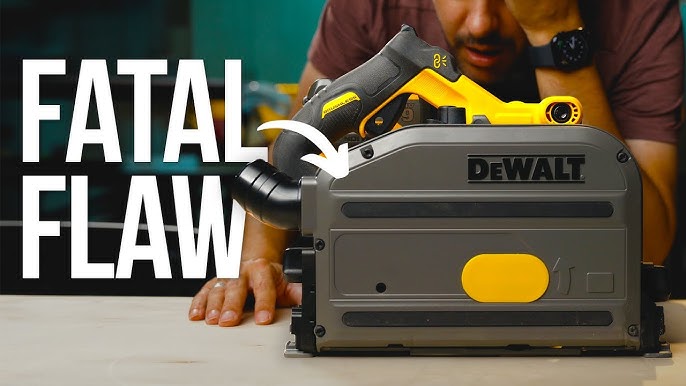 Présentation de la scie plongeante DEWALT DCS520NT 