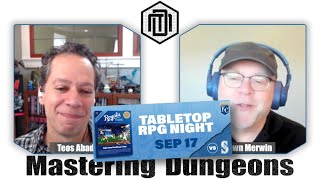 D&D News: D&D in the Heart of London | D&D at the Ballpark | Starter Set Delays (MD 254)
Welcome to Episode 254 of the Mastering Dungeons podcast!
News Segment and Listener Questions
00:00 Beloved Corrections
04:36 Future of Organized Play?
18:35 Wild West Campaign?
21:43 Is Complexity Good?
27:03 How to Hook Friends and Family on D&D
39:41 Starter Set Delayed in EU and UK
41:05 Baseball and D&D
43:22 D&D in London
44:36 Legends of Greyhawk Videos
45:50 Cosmere Print Date
46:18 Battlezoo Secret Tomes
47:07 Surviving Strangehollow on Gamefound
48:09 Aetherial Expanse: Dreasm of the Drowned God
Show Search Engine: https://mdsearch.alphastream.org/
Find our show notes and support our podcast and YouTube efforts:
https://www.patreon.com/MasteringDnD
Listen to us on your favorite podcast device:
https://MasteringDungeons.podbean.com
Chat with us on Bluesky/Mastodon:
https://dice.camp/@MasteringDnD
https://bsky.app/profile/masteringdnd.bsky.social
Find Shawn:
https://bsky.app/profile/shawnmerwin.bsky.social
https://dice.camp/@shawnmerwin@tabletop.social
https://ghostfiregaming.com/
Find Teos:
https://alphastream.org/
https://youtube.com/@AlphastreamRPG
https://dice.camp/@Alphastream
https://bsky.app/profile/alphastream.bsky.social
Mastering Dungeons is a weekly podcast, providing News and a Main segment. We separate these on YouTube for your viewing and listening pleasure.
Our intro and outro music is Metropolis Fanfare, provided royalty-free by Tabletop Audio (https://tabletopaudio.com) under the Creative Commons Attribution-NonCommercial-NoDerivatives 4.0 International License (https://creativecommons.org/licenses/by-nc-nd/4.0/).
#dungeonsanddragons #ttrpg #rpgnews #daggerheart #podcast #dungeonmaster #tabletopgames #tabletoprpg #dnd #dnd5e D&D News: D&D in the Heart of London | D&D at the Ballpark | Starter Set Delays (MD 254)