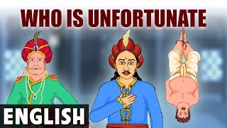 who is unfortunate akbar and birbal in english animated cartoon stories for kids