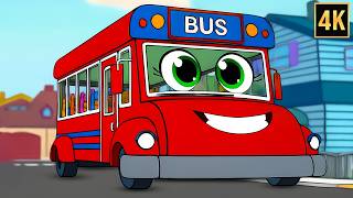 Wheels on the Bus Round and Round Rhyme for Kids screenshot 4