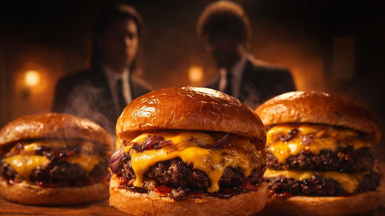 Pulp Fiction Inspired Hawaiian Burger Recipe