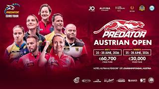Table 1 - PREDATOR EUROTOUR AUSTRIA OPEN 2026 - Day 1 - part 1