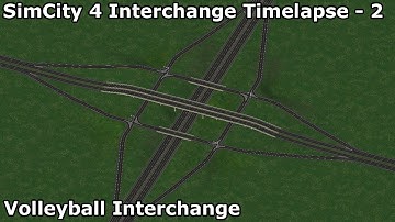 SimCity 4 Interchange Timelapse 2