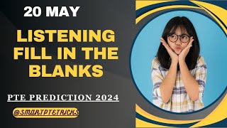 PTE Listening Fill in the Blanks - May 2024 - Most Repeated