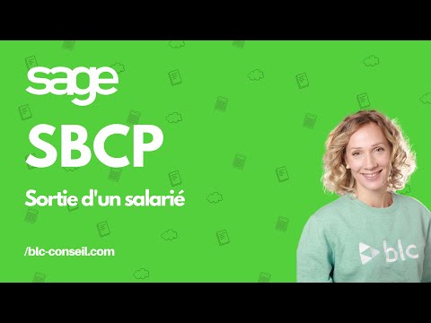 Tuto SBCP - La sortie d'un salarié