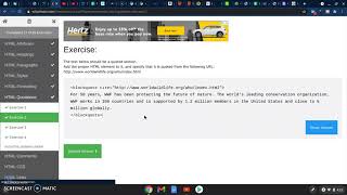 Learn HTML Quotations 2 - Exercises