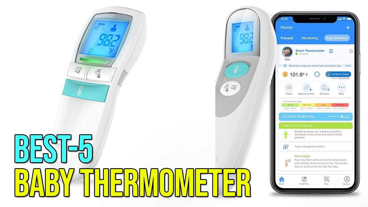 Motorola CARE+ Non-contact SMART Forehead, Liquid & Food Baby Thermometer