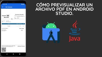 CÓMO PREVISUALIZAR UN ARCHIVO PDF EN ANDROID STUDIO.
