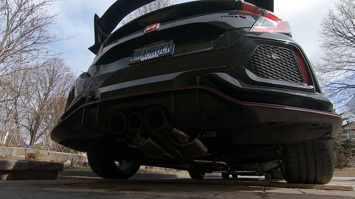 2017 Civic Type R (FK8) - aFe Takeda Exhaust (Cold Start + Idle + Light Revs)