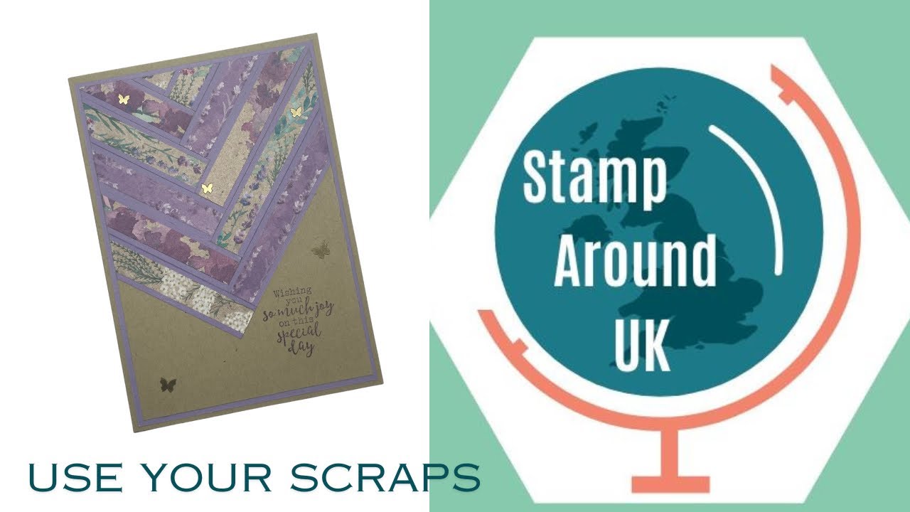 Stamp Around UK video hop October 2024: Use your scraps - YouTube