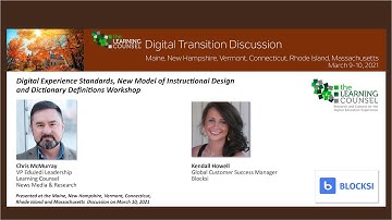 Digital Experience Standards/New Model of Instructional Design