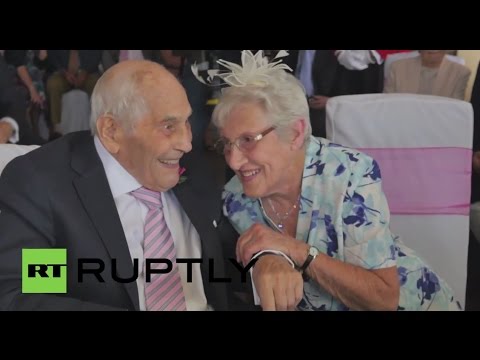 UK: See the world's oldest couple officially tie the knot
