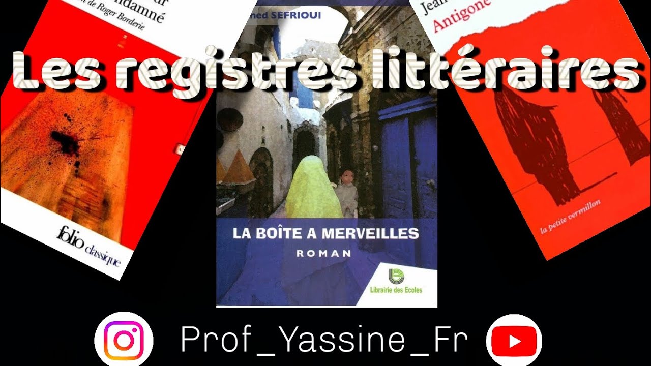 Les registres littéraires