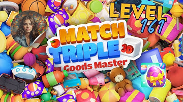 Match Master: Goods Triple 3D Level 161