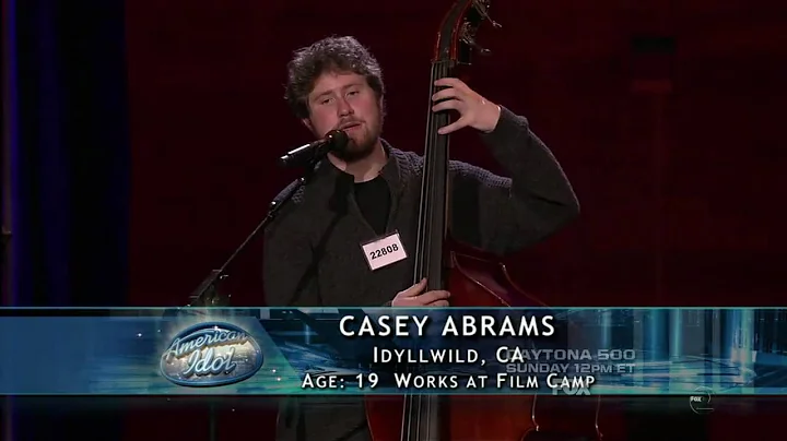 Casey Abrams - Georgia on My Mind, American Idol 2...