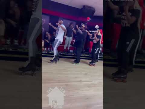 USHER SKATING AT