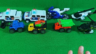 Unboxing Mobil Mainan, Helikopter dan Alat Berat ll Detail Kecil yang Bikin Puas