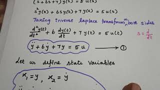 How to form State Model from Transfer Function/ Problem#2/Unit_5