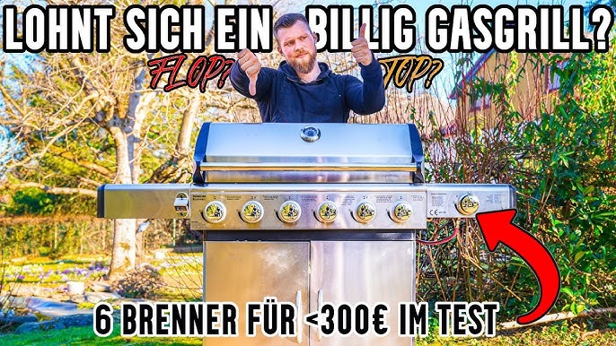 Erfahrungsbericht 1 Tepro - von #BBQSchwabe Gasgrill Lidl YouTube | Jahr