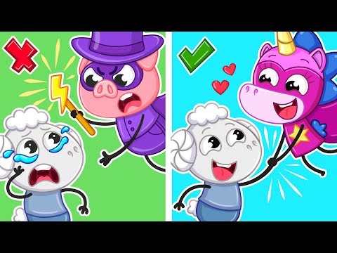 Não Seja Um Valentão! | Minha Amiga é Uma Super-Heroína! 🦸⛅ | Pequenina Mimi🦄