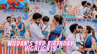 MY SON'S 3RD BIRTHDAY HIGHLIGHTS | SidraMehran Vlogs