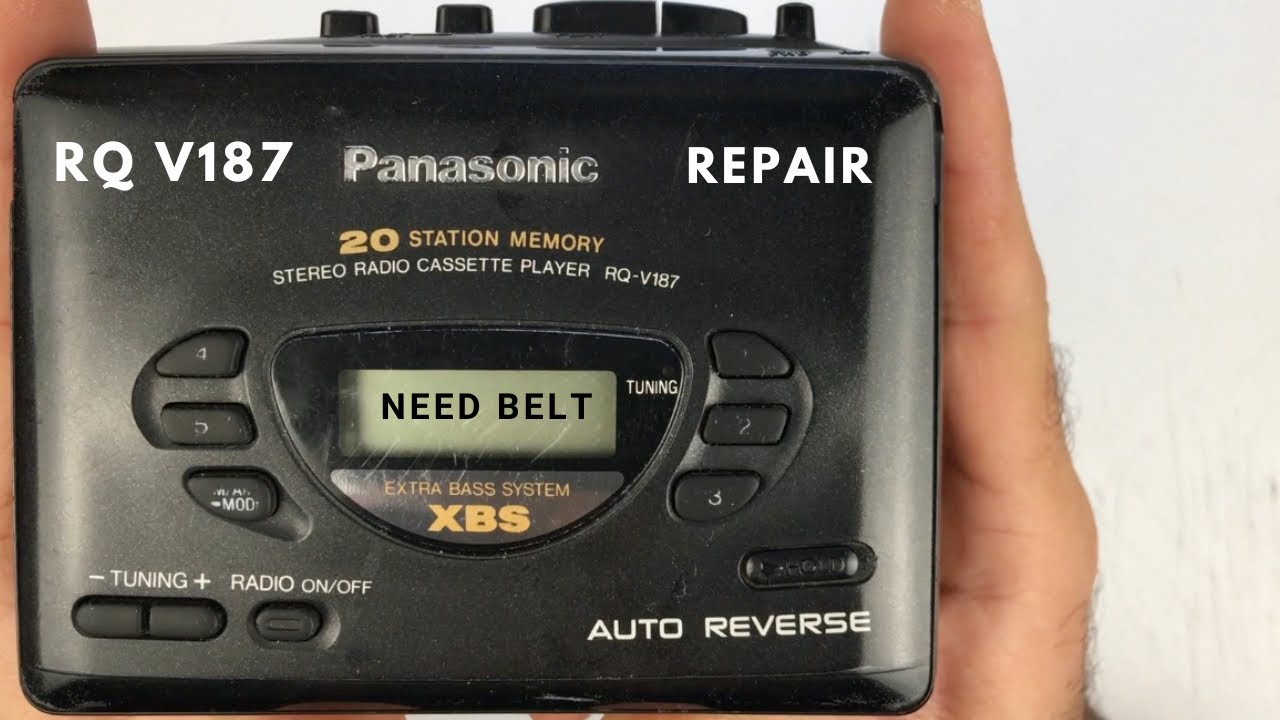 A réparer/To repair Aiwa 1 Walkman Baladeur Cassette (Gebraucht) in
