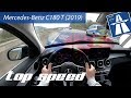 Mercedes-Benz C180 T (2019) on German Autobahn - POV Top Speed Drive