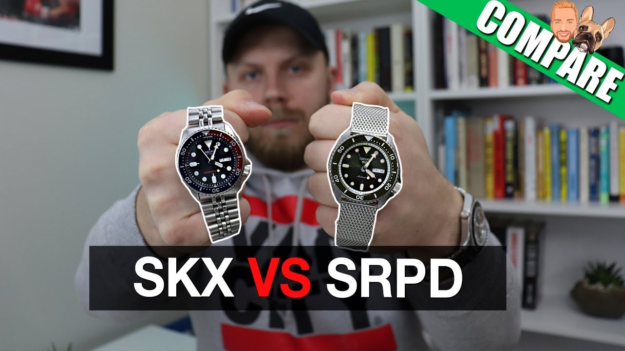 Seiko SKX vs Seiko 5 SRPD (aka 5KX) - YouTube