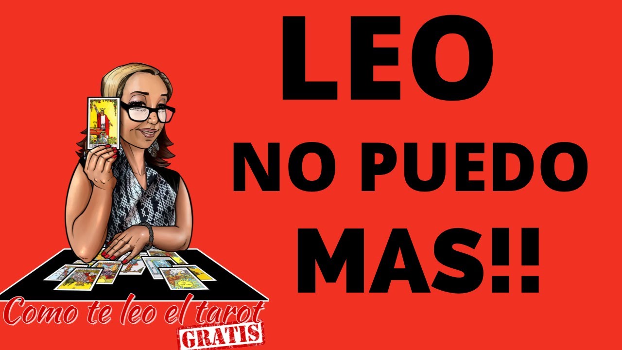LEO TAROT! ALGUIEN RECONOCE QUE NO PUEDE MAS! MIRA LO QUE PASA! TE ...
