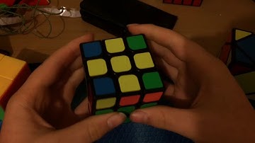 My first video |  5 cube relay