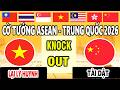 KNOCK OUT - LẠI LÝ HUYNH ( VIỆT NAM ) VS TÀI DẬT ( TRUNG QUỐC )- CỜ TƯỚNG ASEAN - TRUNG QUỐC 2026