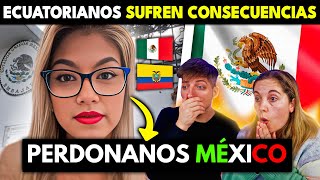 ECUATORIANOS SUFREN LAS CONSECUENCIAS POR IRRUMPIR EMBAJADA MEXICANA 🇲🇽🙏 ELLOS PIDEN PERDON