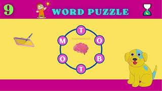 WORD QUIZ WILL STRETCH YOUR BRAIN | UNSCRAMBLE THE WORD | BRAIN TEASERS