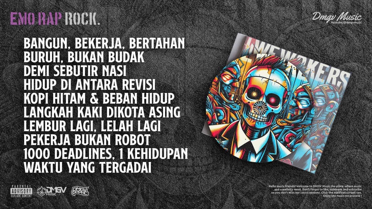 [Part 35] PEKERJA BUKAN ROBOT Full Album | Duet Vocal Emo Rap Rock Terbaru 2024 #dmgvmusic