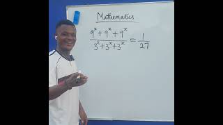 How to solve sum fractional exponential equation 