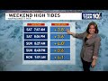 Nor'easter will bring heavy rain at times, gusty winds, possible coastal flooding