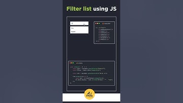 Filter list using JS 📌 #coding #codinglife #codingtutorial #java #javascript #javaprogramming #css3
