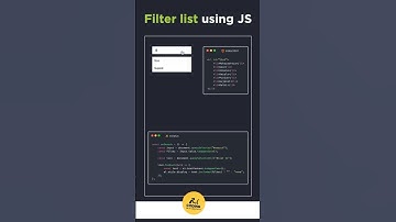 Filter list using JS 📌 #coding #codinglife #codingtutorial #java #javascript #javaprogramming #css3