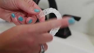 Sentinel Mouthguards Teeth Whitening System: How To Apply Gel To Your Whitening Trays