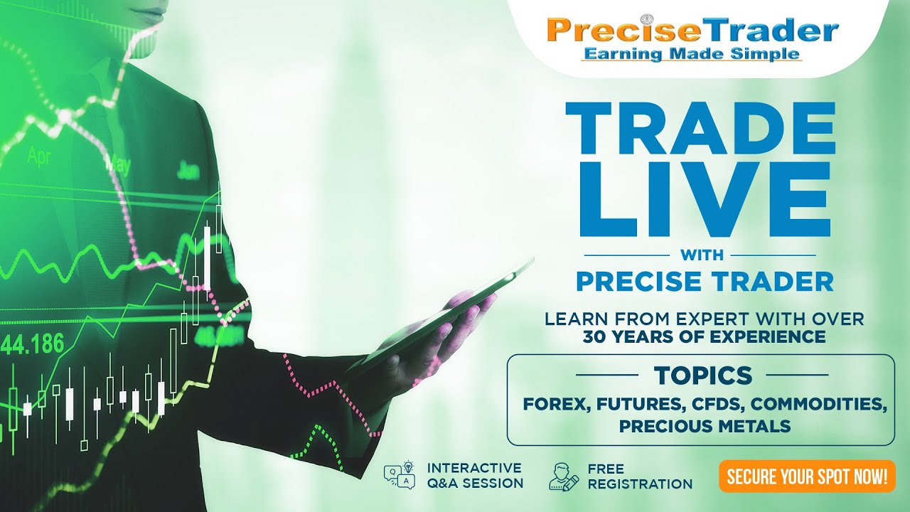 LIVE TRADE WITH PRECISE TRADER (NEWS TRADING) 14th JAN 2025 - YouTube