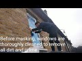 uPVC windows spray painting tips www.unispray.co.uk