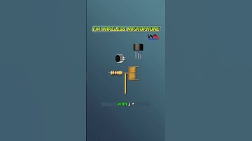 FM Wireless Microphone Circuit.. Diy Electronics #radiocircuit #electronicsproject #diyelectronics