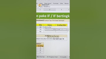 Kapan pake rumus IF atau IF Bertingkat di Excel? 🤔