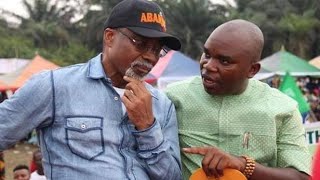 ENYINNAYA ABARIBE FACE TO FACE WITH SOLDIERS IN OBINGWA, ABIA STATE