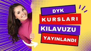 MEB, Destekleme ve Yetiştirme Kursları (DYK), yaz dönemi için kapılarını açıyor!