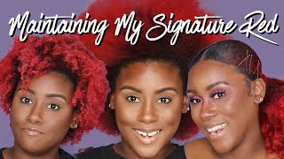 How - To: Maintain My Signature Red Hair Color Poppin With Color Made For Us